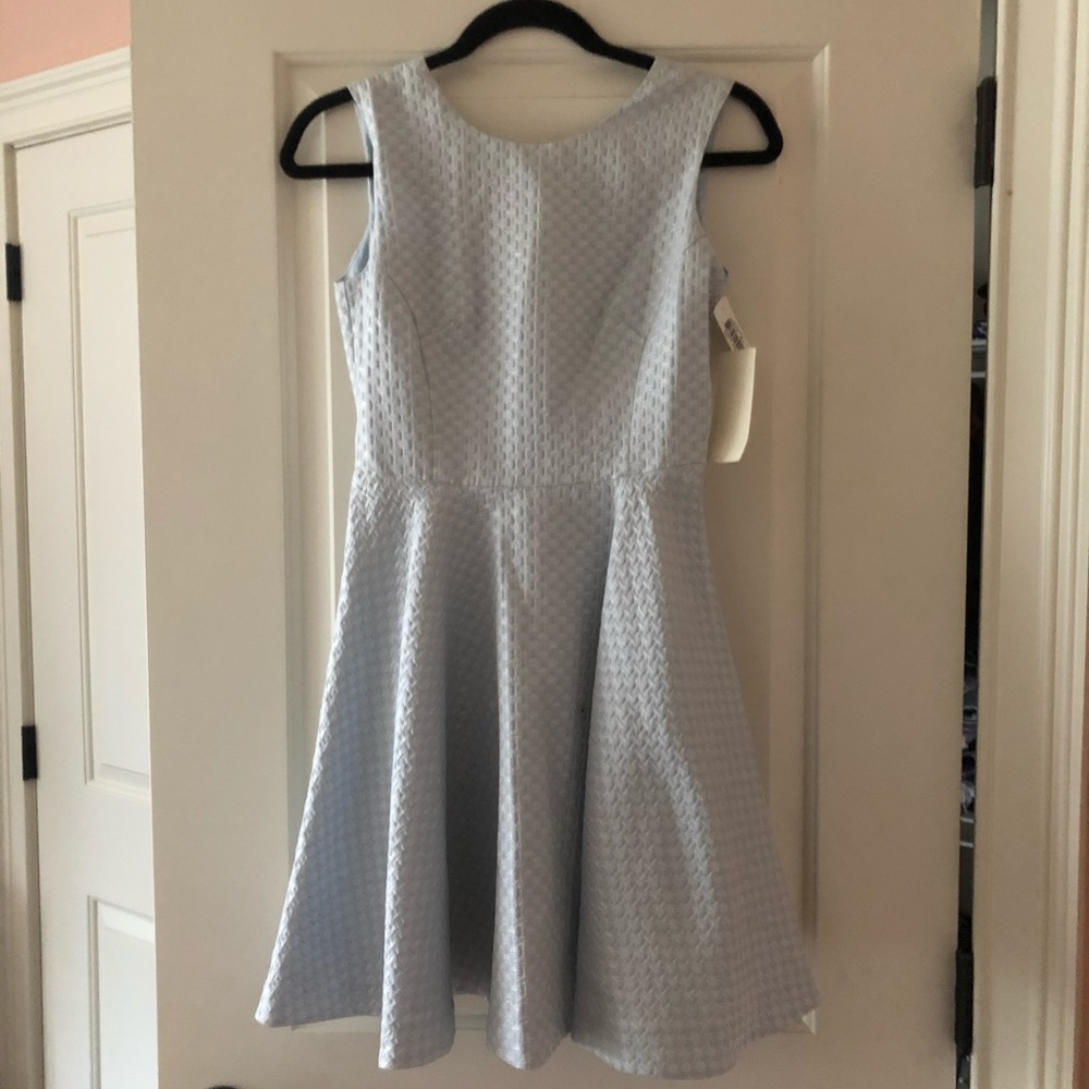Baby blue dress